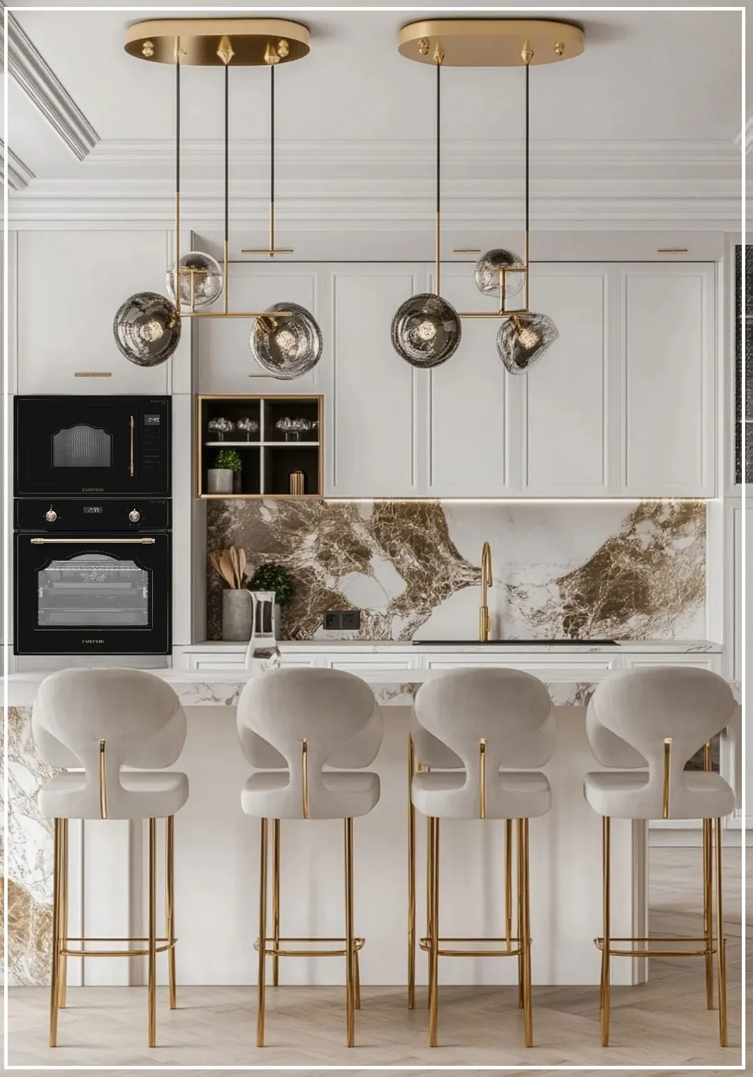 Кухни под ключ от MEFERI Kitchen