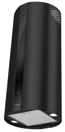 Вытяжка кухонная цилиндрическая островная MEFERI TUBE40BK ISLA COMFORT PLUS, 40 см, черная, производительность 1200 м3/ч, 5 скоростей, режимы отвод и рециркуляция, сенсорное управление, гарантия 3 года Вытяжка кухонная цилиндрическая островная MEFERI TUBE40BK ISLA COMFORT PLUS, 40 см, черная, производительность 1200 м3/ч, 5 скоростей, режимы отвод и рециркуляция, сенсорное управление, гарантия 3 года