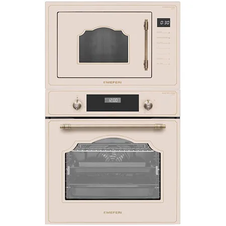 Комплект встраиваемой техники MEFERI 60см бежевый MS60BG77 Комплект встраиваемой техники MEFERI 60см бежевый MS60BG77