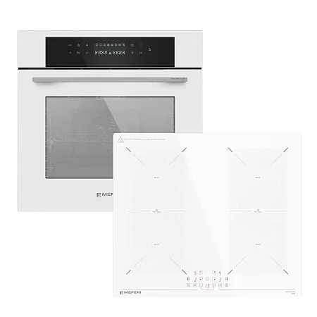 Комплект встраиваемой техники 60см белый MEFERI MS60WH13 Комплект встраиваемой техники 60см белый MEFERI MS60WH13