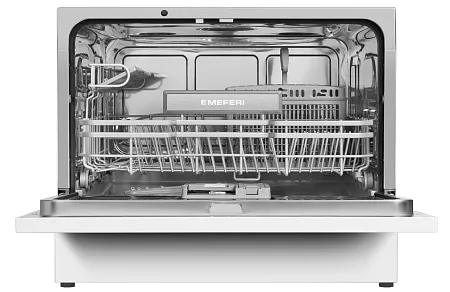 Посудомоечная машина настольная отдельностоящая MEFERI MDW4581WH FS COMPACT POWER Посудомоечная машина настольная отдельностоящая MEFERI MDW4581WH FS COMPACT POWER