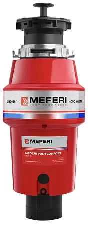 Измельчитель пищевых отходов MEFERI MFD750 PUSH COMFORT с пневмокнопкой в комплекте Измельчитель пищевых отходов MEFERI MFD750 PUSH COMFORT с пневмокнопкой в комплекте