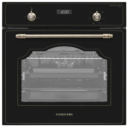 Духовой шкаф электрический MEO606BK RETRO Духовой шкаф электрический MEO606BK RETRO