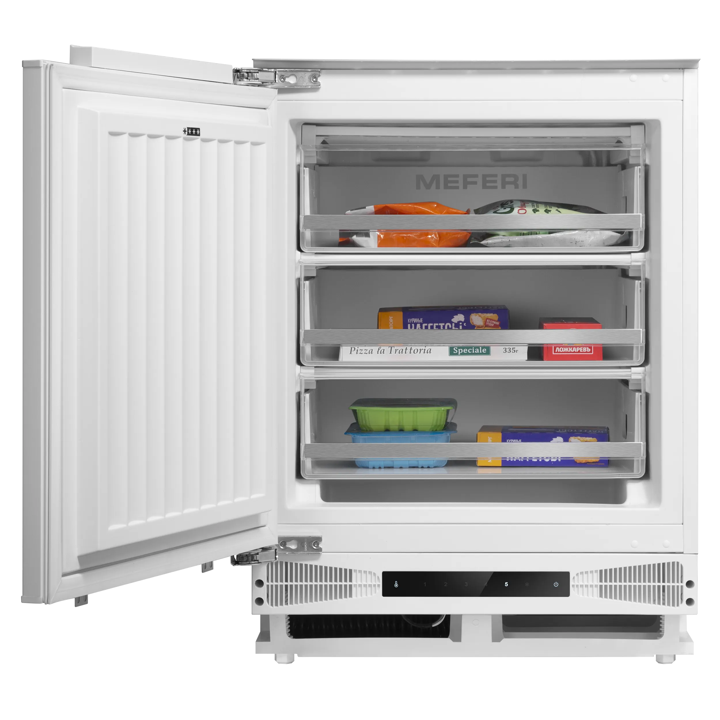 Морозильные камеры встраиваемые под столешницу